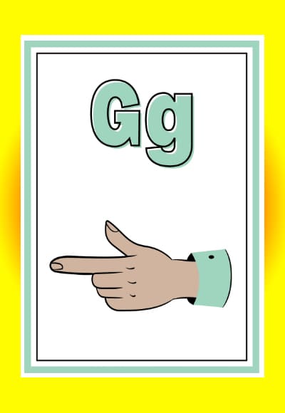 G in sign language