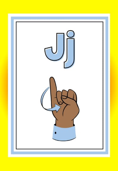 J in sign language