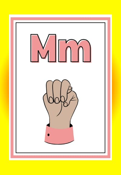 M in sign language