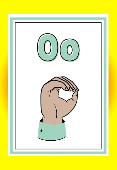 O in sign language