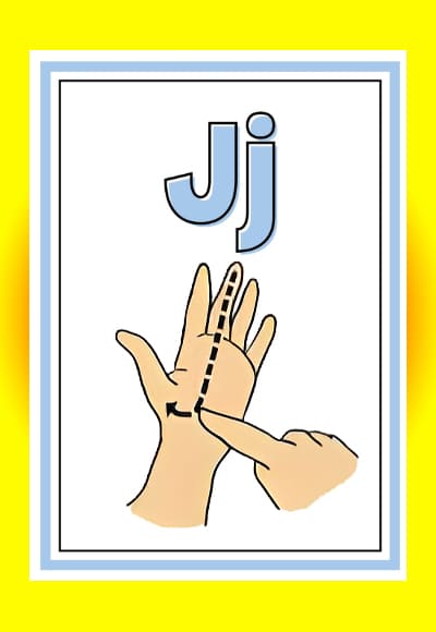 J in sign language