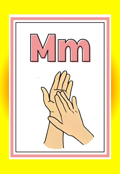 M in sign language