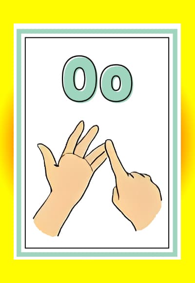 O in sign language